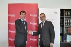 Cámara y sabadell firman un convenio para facilitar el crédito a empresas