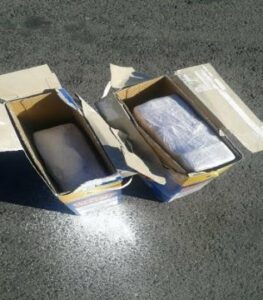 Intervenidos 114 kilos de hachís en ruedas de remolque, botes de detergente y enseres