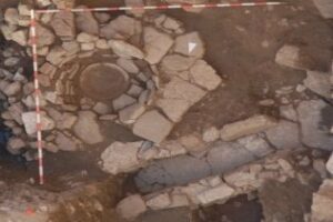 La pileta hallada en las obras de General Castaños se integrará en el local comercial