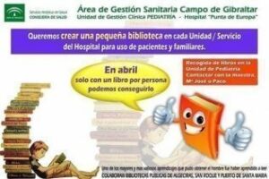 Punta de Europa realiza una campaña de recogida de libros para los pacientes ingresados