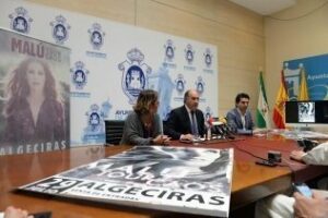 Landaluce presenta el vídeo promocional del concierto de Malú en Algeciras el 29 de julio