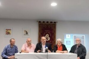 Landaluce, en la presentación del Algecireños distinguidos", de Juan Moya