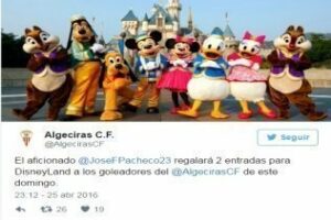 La prensa nacional se hace eco de la curiosa prima que ofrecen al Algeciras