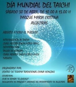 Este sábado Taichí gratis en el Parque María Cristina