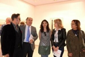 Inaugurada la exposición Observando" de Sonia Alonso en la Sala Cajasur