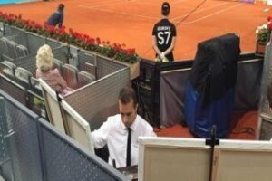 El algecireño Víctor Jerez lleva el arte al Madrid Open