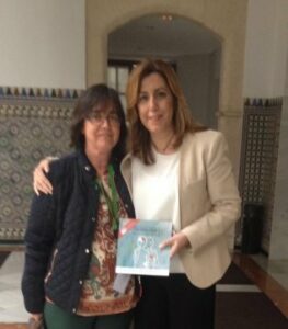 Susana Diaz agradece a Apacs se trabajo frente al daño cerebral