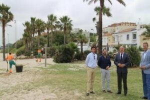 Desbroce y de los oasis de la Playa de la Concha