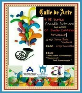 Mañana vuelve el mercadillo del arte a la calle Castelar