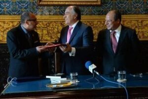 Landaluce recibe la visita del alcalde de Tánger, Mohamed Abdellaoui