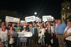 Landaluce inicia una campaña electoral A Favor de Nuestra Tierra"