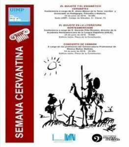 La UIMP abre una semana de actividades dedicadas a Miguel de Cervantes