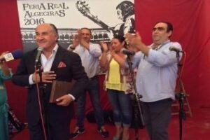 La caseta La Pureza" distingue a Landaluce por su apoyo incondicional al flamenco y al pueblo gitano
