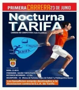 La primera carrera nocturna de Tarifa precederá a las hogueras de San Juan