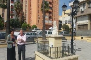 El Ayuntamiento acomete la puesta en valor de la Plaza Virgen del Rocío en la Cuesta del Rayo