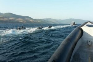 Las Autoridades incautan 800 kilos de hachís en el Estrecho