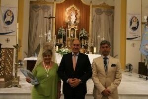 Landaluce, en el pregón oficial de las fiestas de la Virgen de la Palma