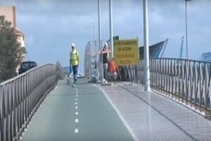 El puente del Varadero se mantendrá cerrado hasta la semana que viene