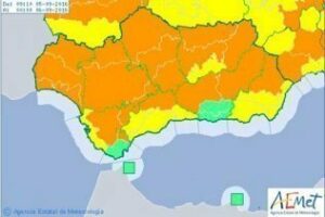 Altas temperaturas en la Península, excepto en el Campo de Gibraltar