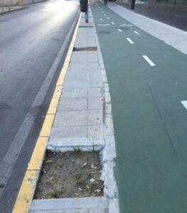 Manuel de Falla pide más árboles en la calle Hermanos Portilla