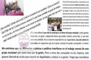 María José Jiménez desmonta su destitución" y deja en evidencia la trama"