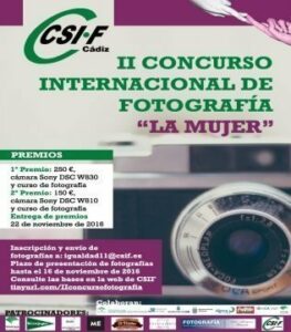 CSIF convoca su segundo concurso internacional de fotografía dedicado a la mujer