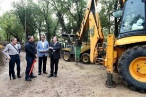 La calle Curro Muela, pendiente solo de pavimentar