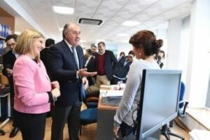 Visita a las nuevas oficinas del Servicio Provincial de Recaudación