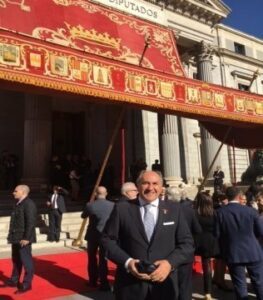 Landaluce asiste a la Solemne Sesión de Apertura de la XII Legislatura