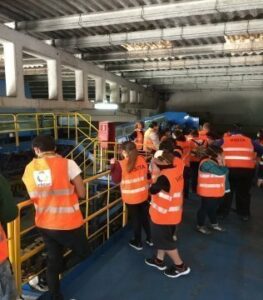 Jóvenes comienzan ciclo de visitas a las empresas del Campo de Gibraltar