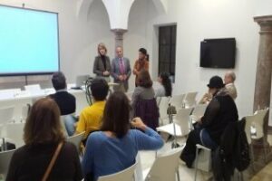 Pilar Pintor asiste al inicio de los cursos de otoño