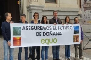 Manifestación para impedir que Doñana se convierta en almacén de gas