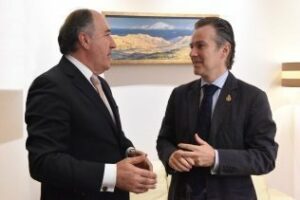 Alcalde despide a Javier Lancha, Director General de APM Terminals Algeciras