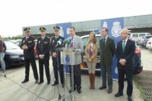 Antonio Sanz presenta un nuevo golpe contra el tráfico de estupefacientes