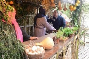 Listos los preparativos para la inauguración del Belén de Pelayo