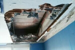 Denuncian el estado de deterioro de La Barriada 15 de Junio