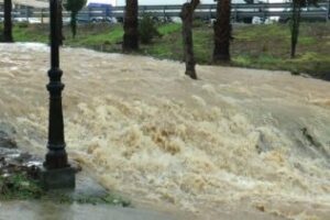 Más de 140 litros por metro cuadrado en zonas de la comarca hasta el momento