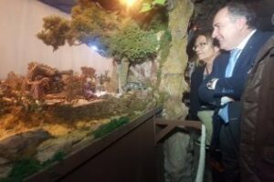 Inauguración de un monumental belén en Algeciras