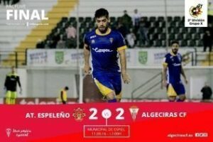 El Algeciras suma un punto en Espiel y sigue sin perder fuera (2-2)