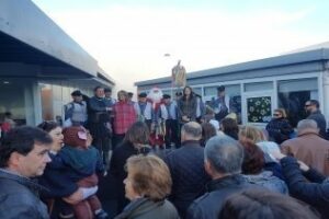 Acto navideño celebrado en la guardería el "Patio de mi casa"