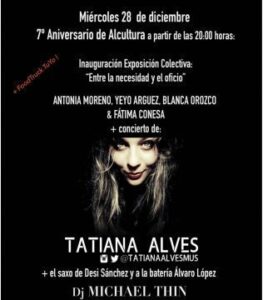 Alcultura celebra hoy su séptimo aniversario con música y pintura