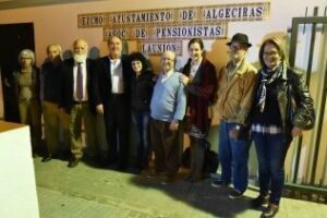 Landaluce acompaña a los mayores de La Unión en su convivencia de Navidad