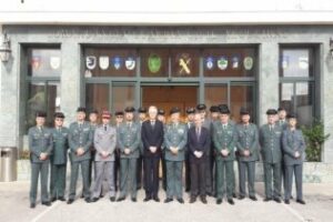 El subdelegado del Gobierno visita la Comandancia de la Guardia Civil de Algeciras