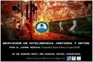 Mañana conferencia de Jaime Rocha en Algeciras, ex-agente del CNI