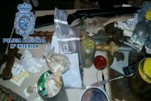 Desmantelado un laboratorio clandestino dedicado distribuir droga en la comarca