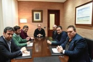 Encuentro con la directiva del Algeciras CF