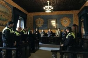 Los policías locales han sido condecorados con la cruz al Mérito con distintivo blanco de Andalucía