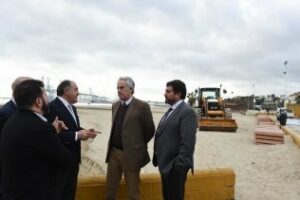 El Gobierno repondrá la arena perdida en Getares y El Rinconcillo