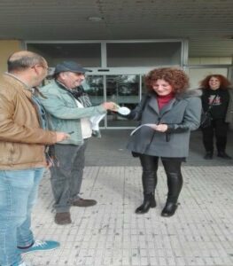 Protestas en el hospital Punta Europa por la precariedad del servicio de limpieza