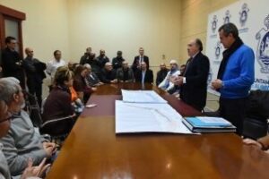 Reunión para informar los avances del proyecto Acceso Norte a los vecinos afectados